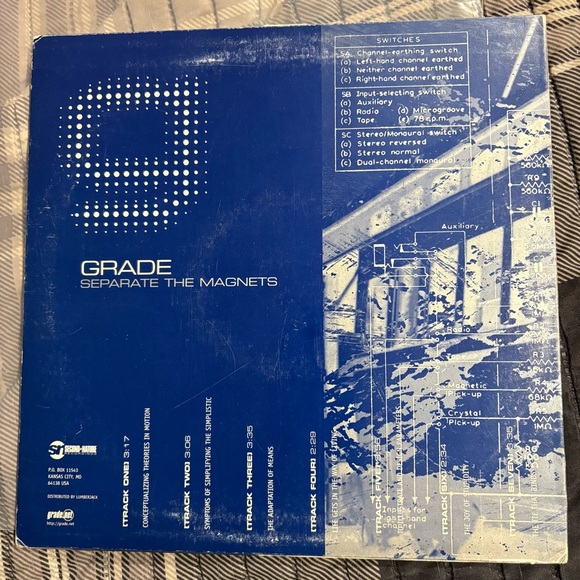 Grade 'Separate the Magnets' Vinyl Record - Picture 2 of 3
